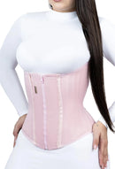 Cinta Modeladora Abdominal Malibu Feminina, 28 Barbatanas de aço com ziper e 2 flats de aço